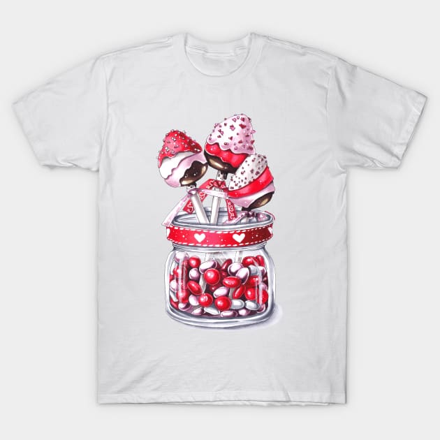 Valentine's sweets T-Shirt by artisjourney